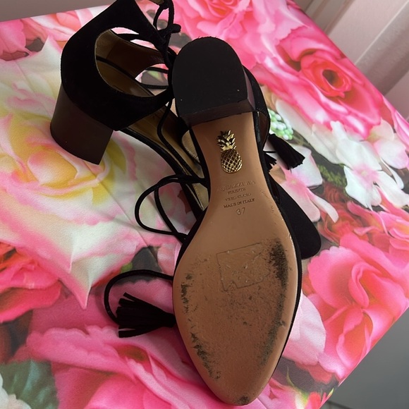 AQUAZZURA FIRENZE, Made in Italy SUEDE SHOES.
Includes box 🎀 - Picture 3 of 12